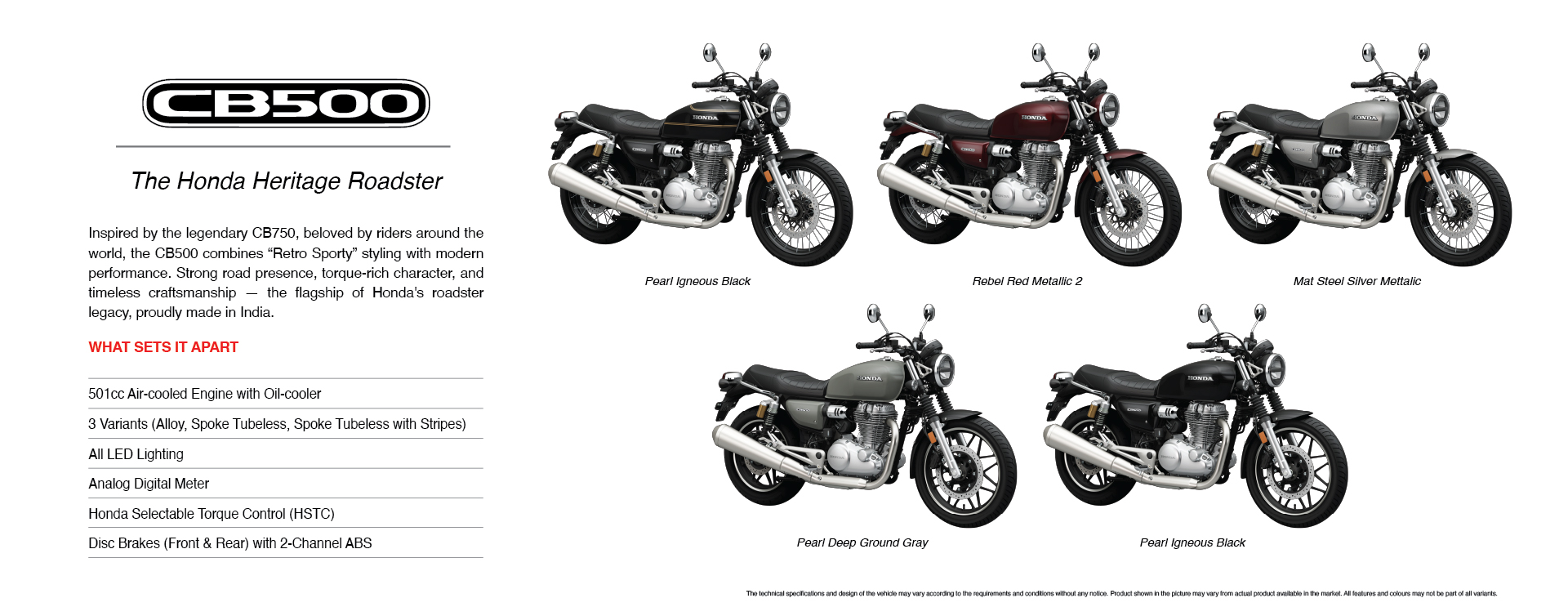 Honda CB500 – Slide Image