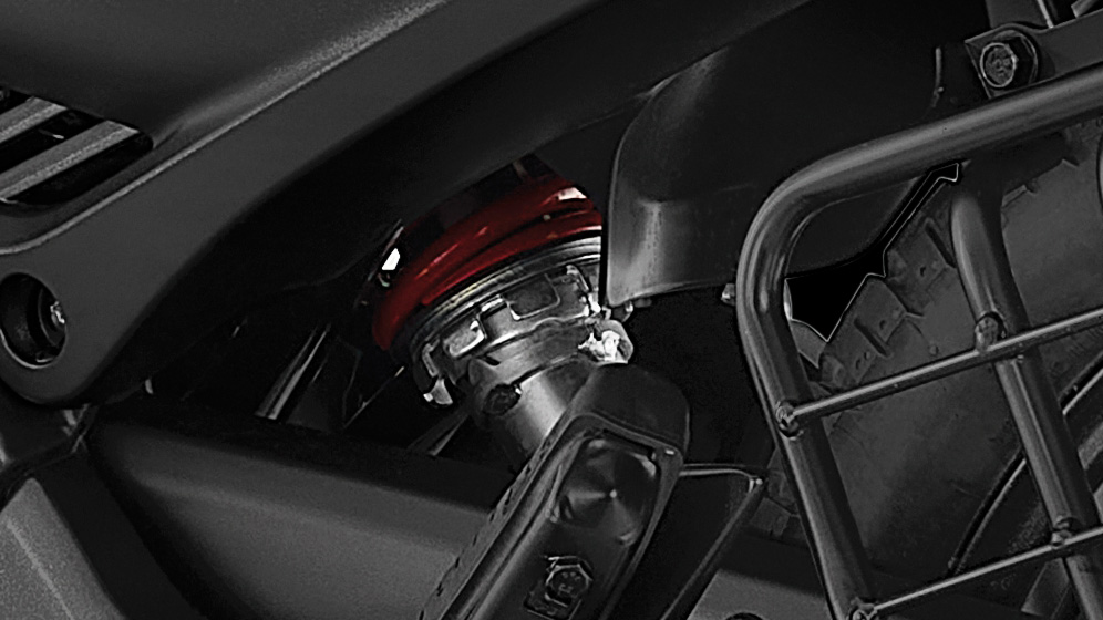 Honda Unicorn – Monoshock Suspension — Maintains stability and comfort.