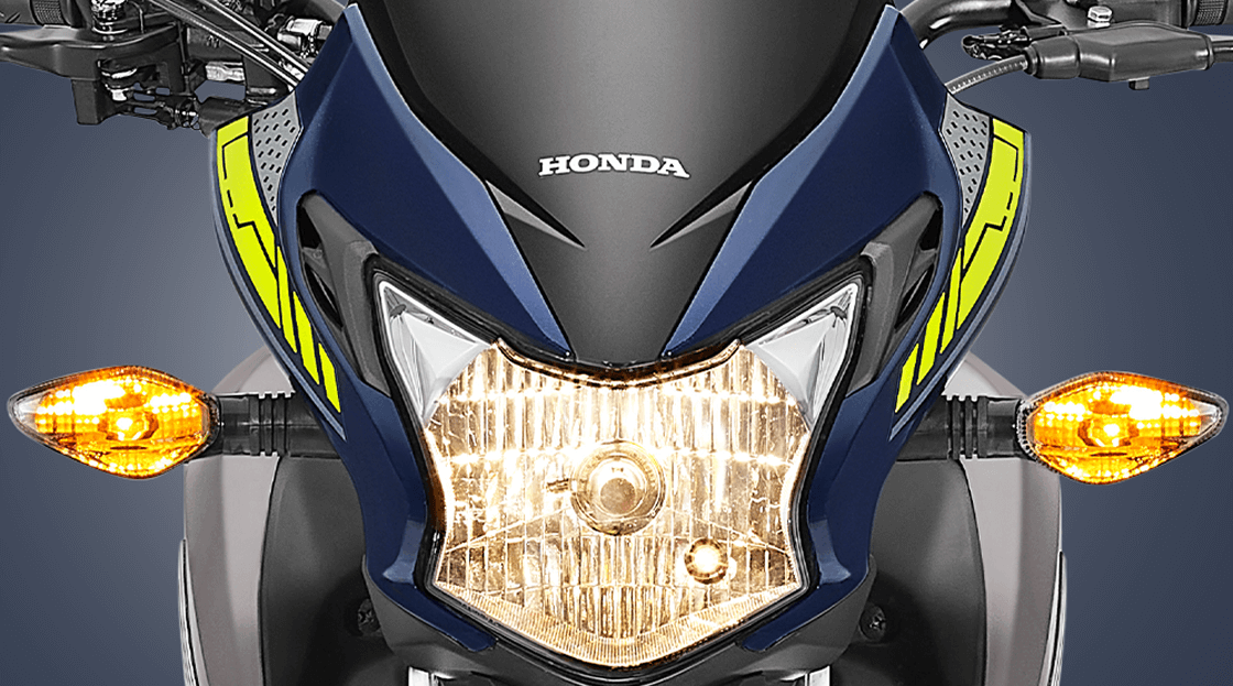 Honda Livo – DC Headlamp — Gives consistent illumination while riding irrespective of the speed.