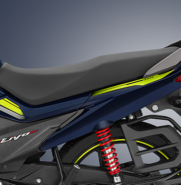 Honda Livo – Long And Comfortable Seat
