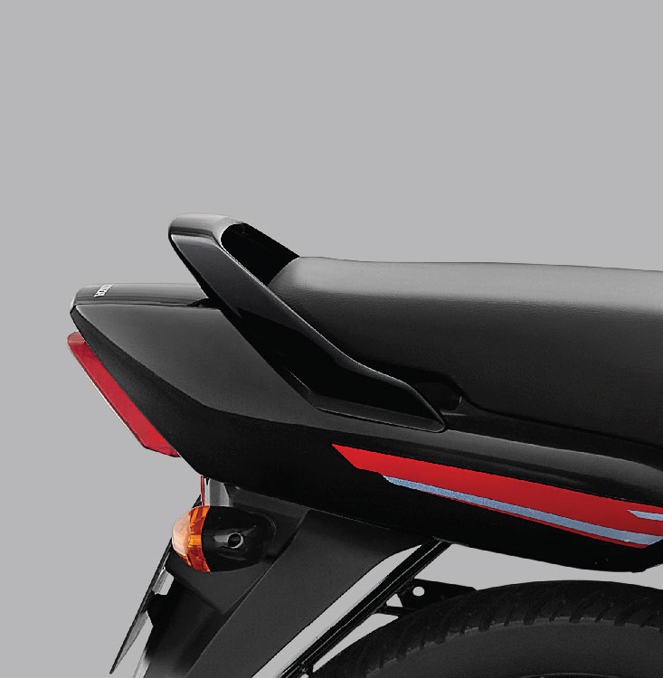 Honda Shine 100 – Safety_Grab Rail
