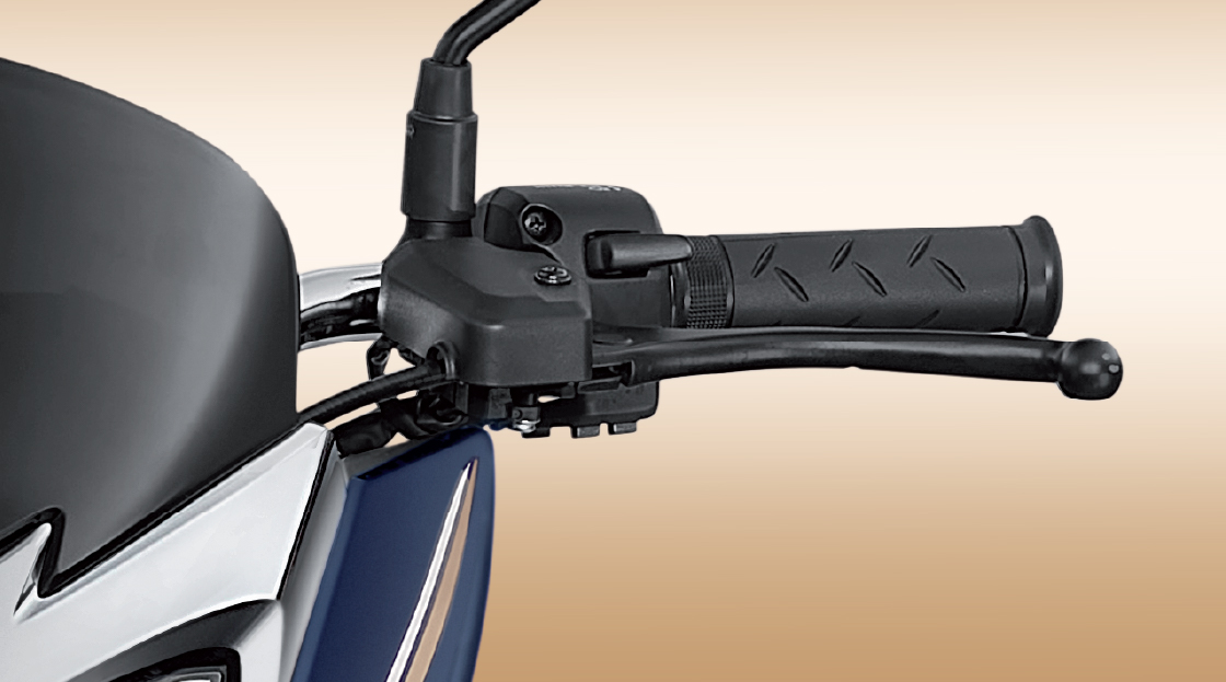 Honda Shine – Integrated Headlamp Beam & Passing Switch — Single switch to ensure ease
