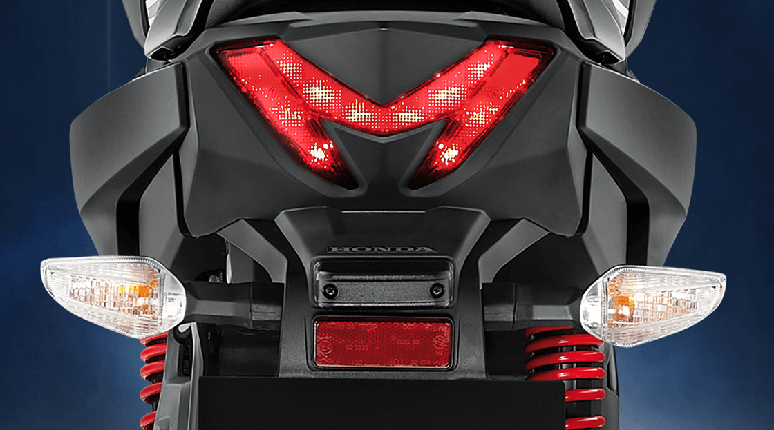 Rear Stance with Signature Tail Lamp