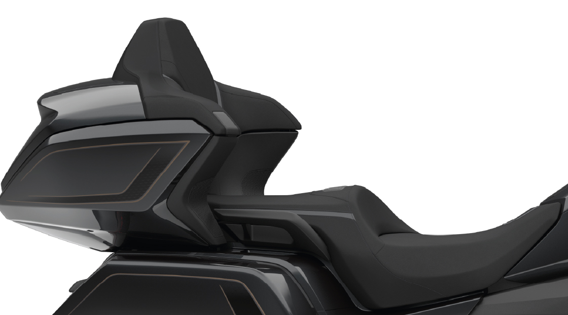 Honda Goldwing – Pillion Comfort — Luxury seating