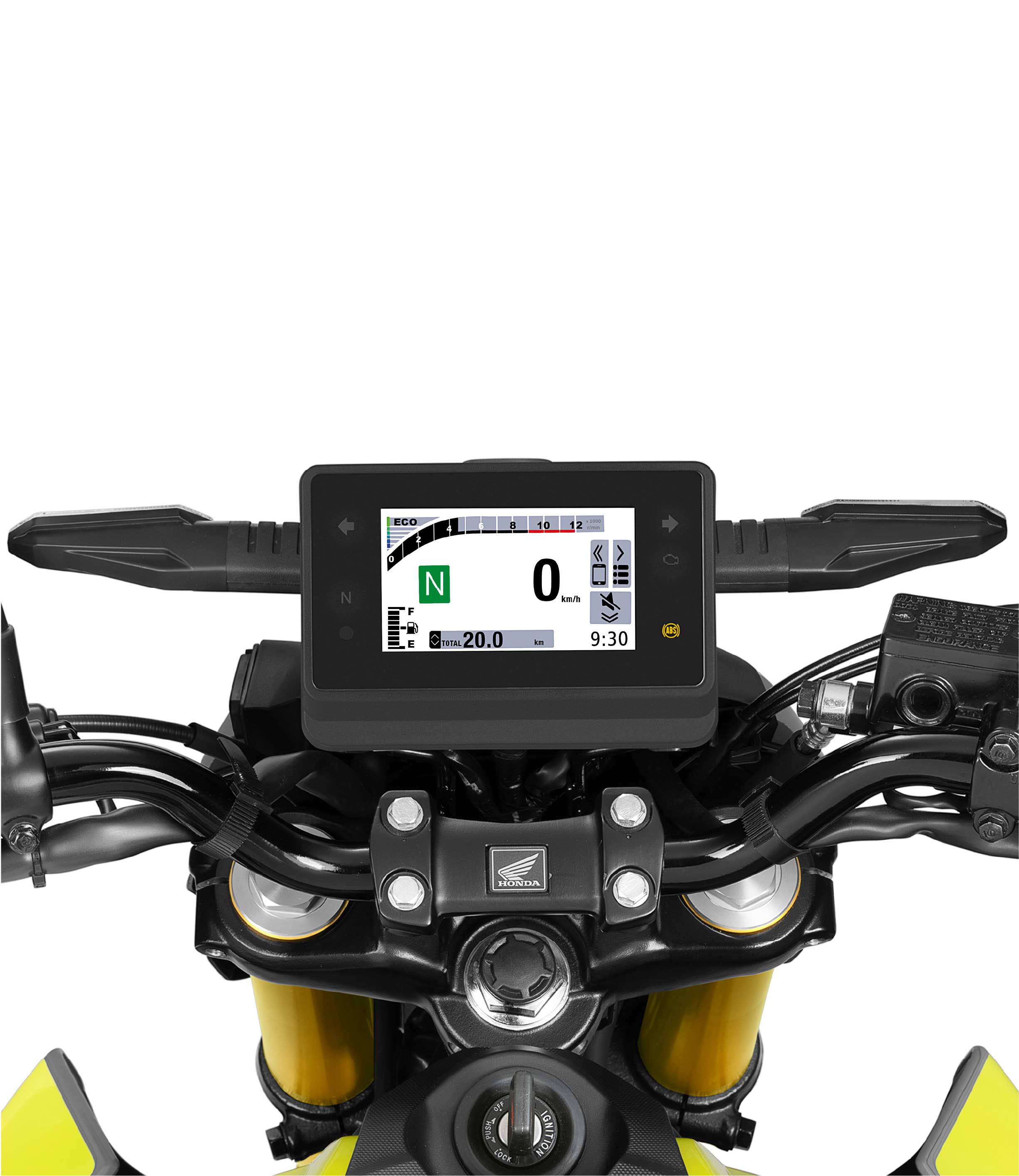 Honda CB 125 Hornet – TFT Meter — Best-in-class display that’s clear, bright and easy to read.