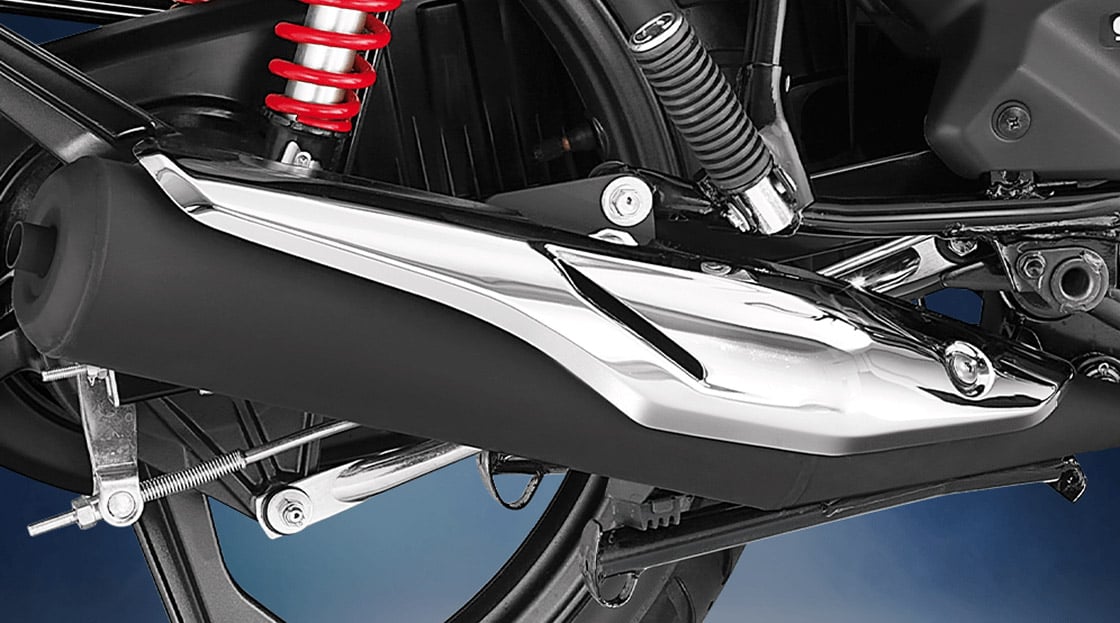 Premium Chrome Muffler Cover