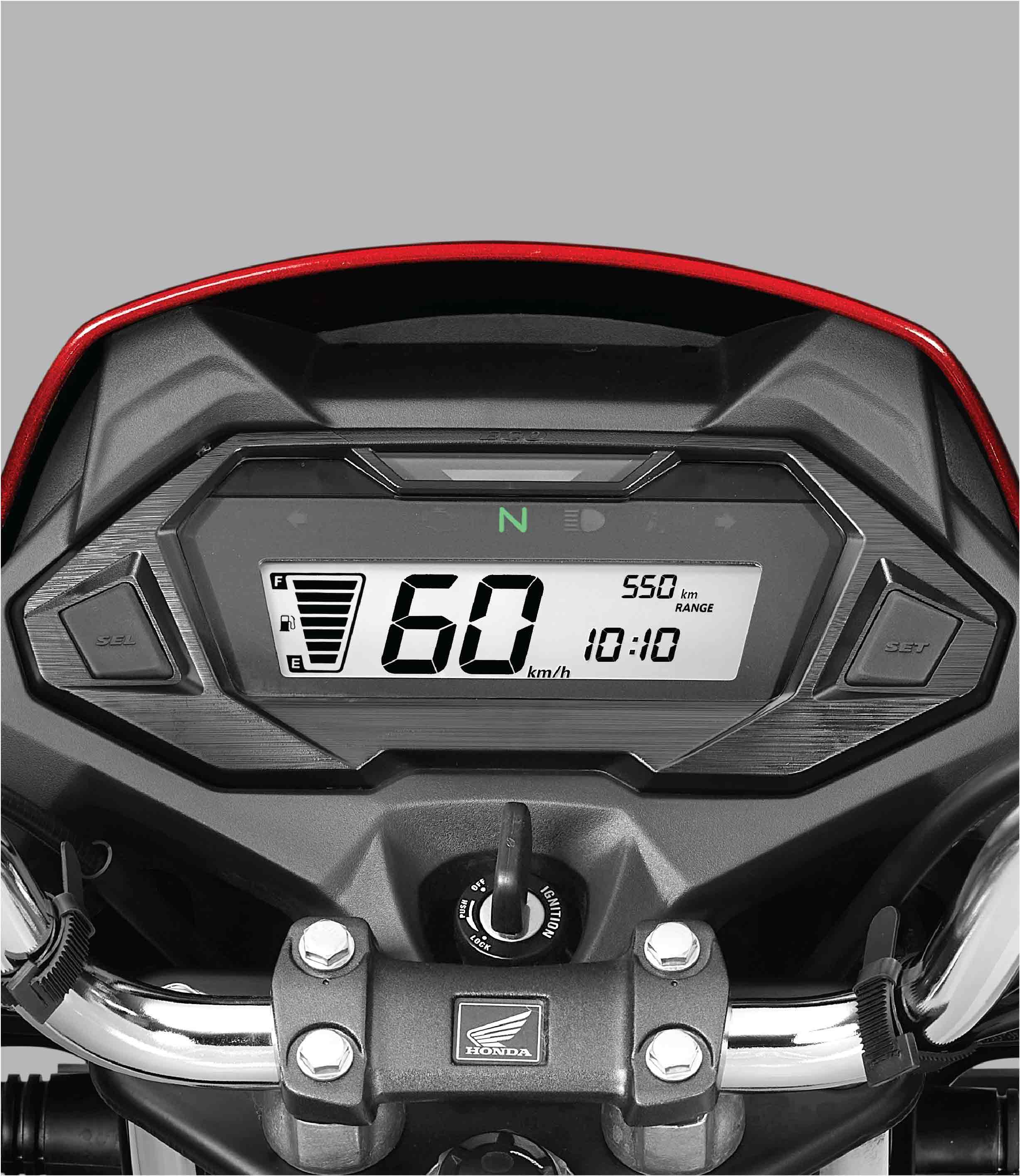 Honda Shine 100 – Digital Meter​ — Data-driven ride