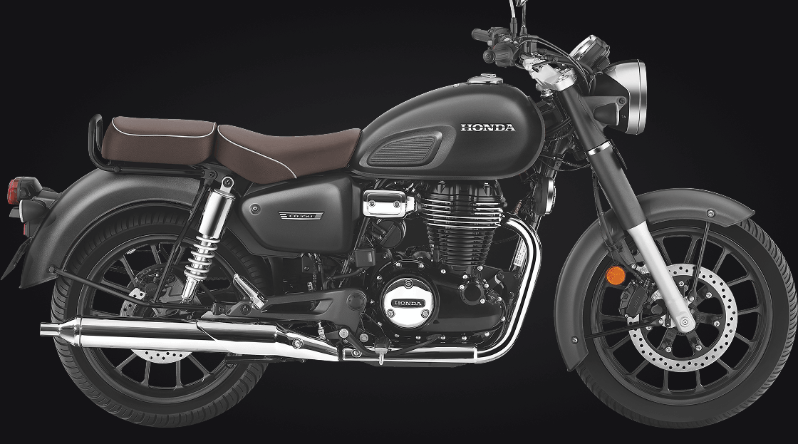 Honda CB350 – Half-Duplex Cradle Frame — Provides stability and durability for confident riding across various terrains.