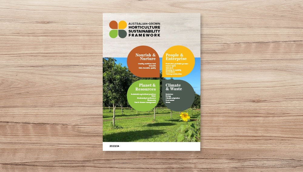The Australian-grown Horticulture Sustainability Framework