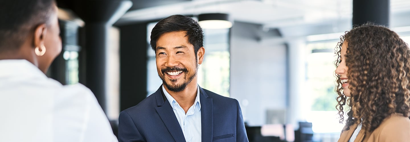 Businesspeople shaking hands