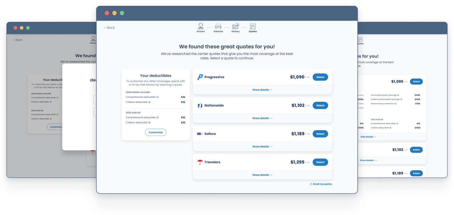 auto insurance policy comparisons