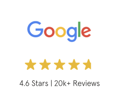 Google review with 4.6 stars