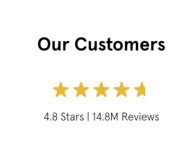 Our Customers review with 4.8 stars