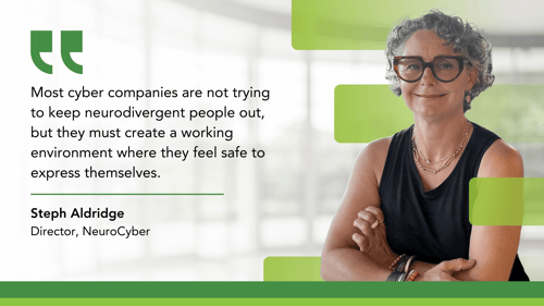 NeuroCyber’s Director, Steph Aldridge 