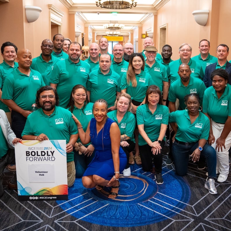 ISC2 Volunteers at ISC2 Security Congress