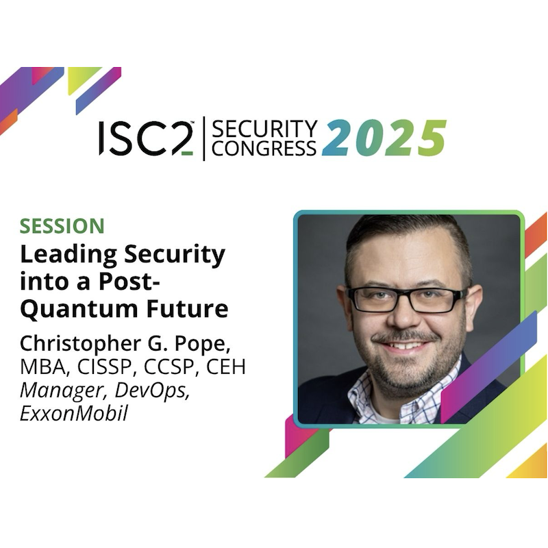 Christopher Pope, MBA, CISSP, CCSP