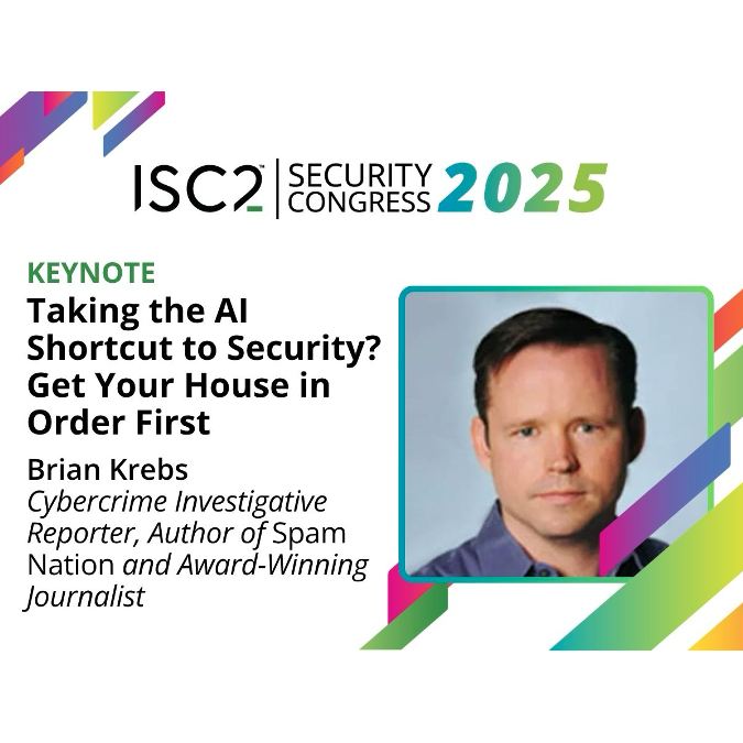 Brian Krebs - ISC2 Security Congress 2025