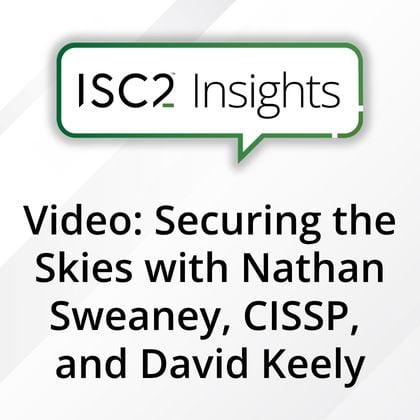 Nathan Sweaney, CISSP, cyber innovation advisor at the Oklahoma Cyber Innovation Institute and his colleague, executive director David Keely.