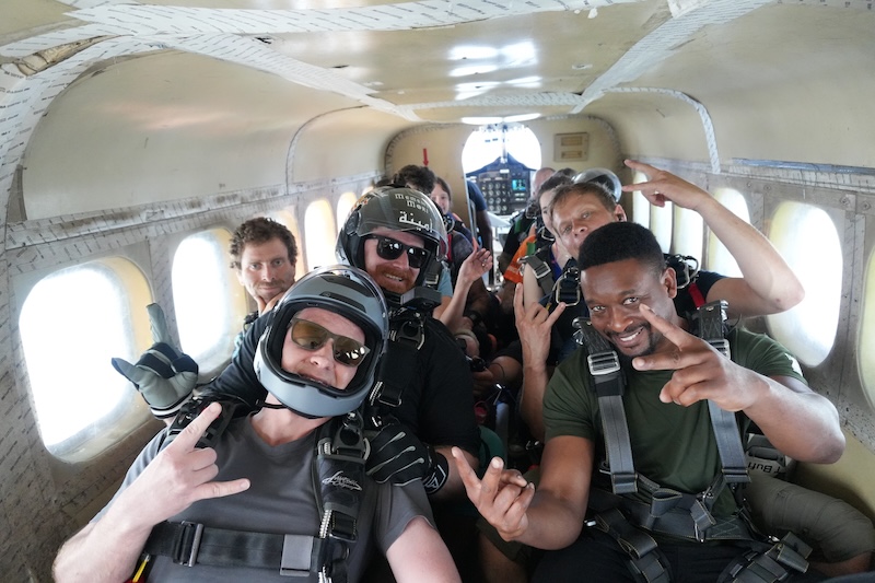 ISC2 Northern Virginia Chapter skydive