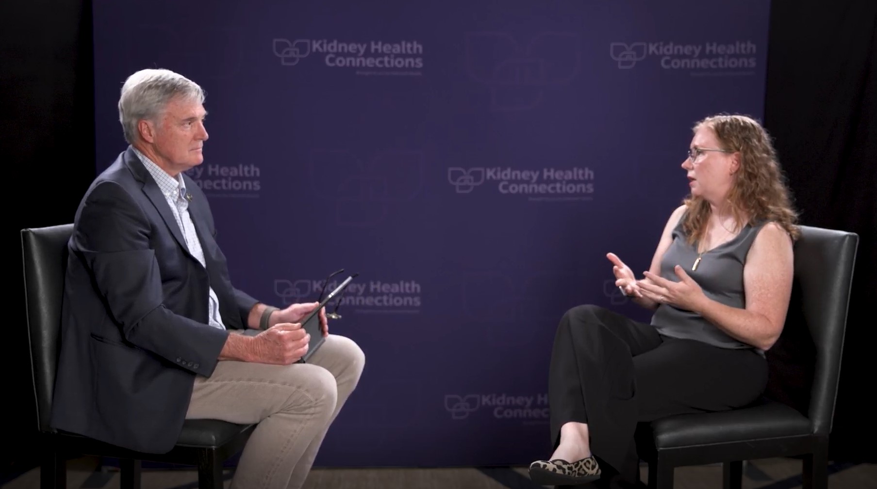 Dr. George Hart and Dr. Julie Dominguez discuss closing gaps in kidney care