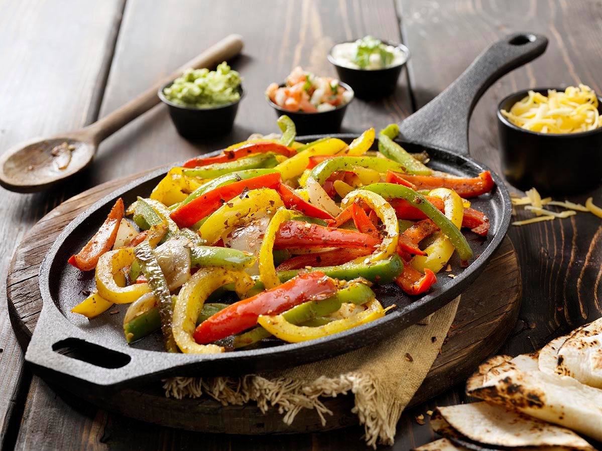 Grilled Vegetable Fajita Platter