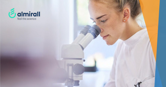 doctor looking at specimen