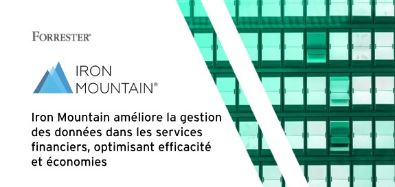 Iron Mountain améliore la gestion des données dans les services financiers, optimisant efficacité et économies