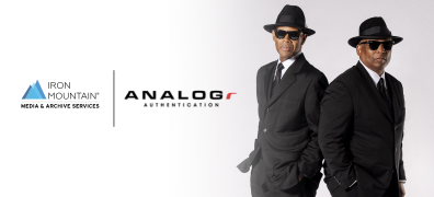 ANALOGr Authentication Iron Mountain Partnership