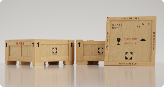 Standard crate rendering