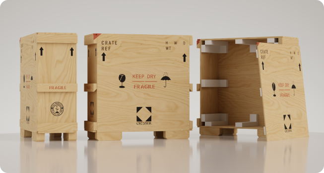 Utility crate rendering