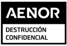 aenor web certif destruction confidental