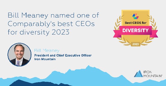 Bill Meaney Named One Of Comparably's Best CEOs For Diversity
