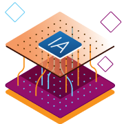 Driving efficiency in global data mangement AI graphic