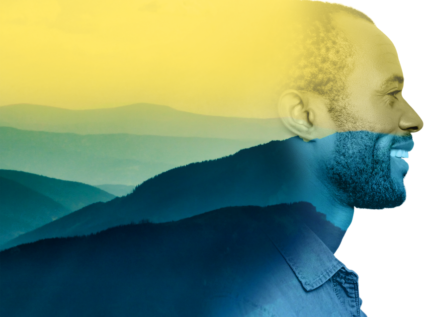 Iron Mountain Elevate the power of your work - man smile