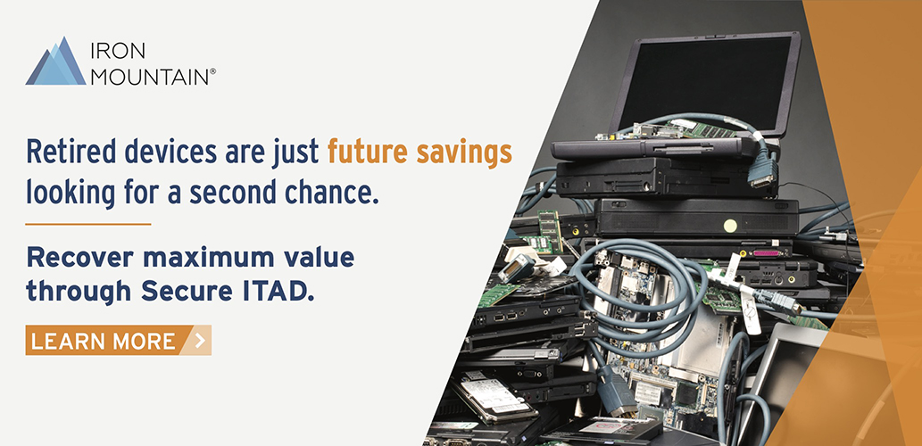 Iron Mountain secure ITAD enables future savings
