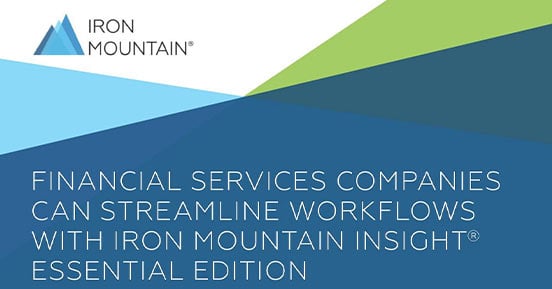 Financial services iron mountain