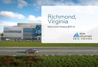 Map Rch One Lunch Richmond data center RCH-1 | Iron Mountain