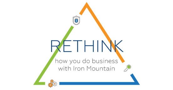 Rethink How You Do Business with Iron Mountain Diagram