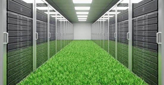 The Importance of Sustainable Data Centers - Data Center with grass