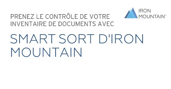 Prenez le contrôle de votre inventaire de documents avec Smart Sort d'Iron Mountain