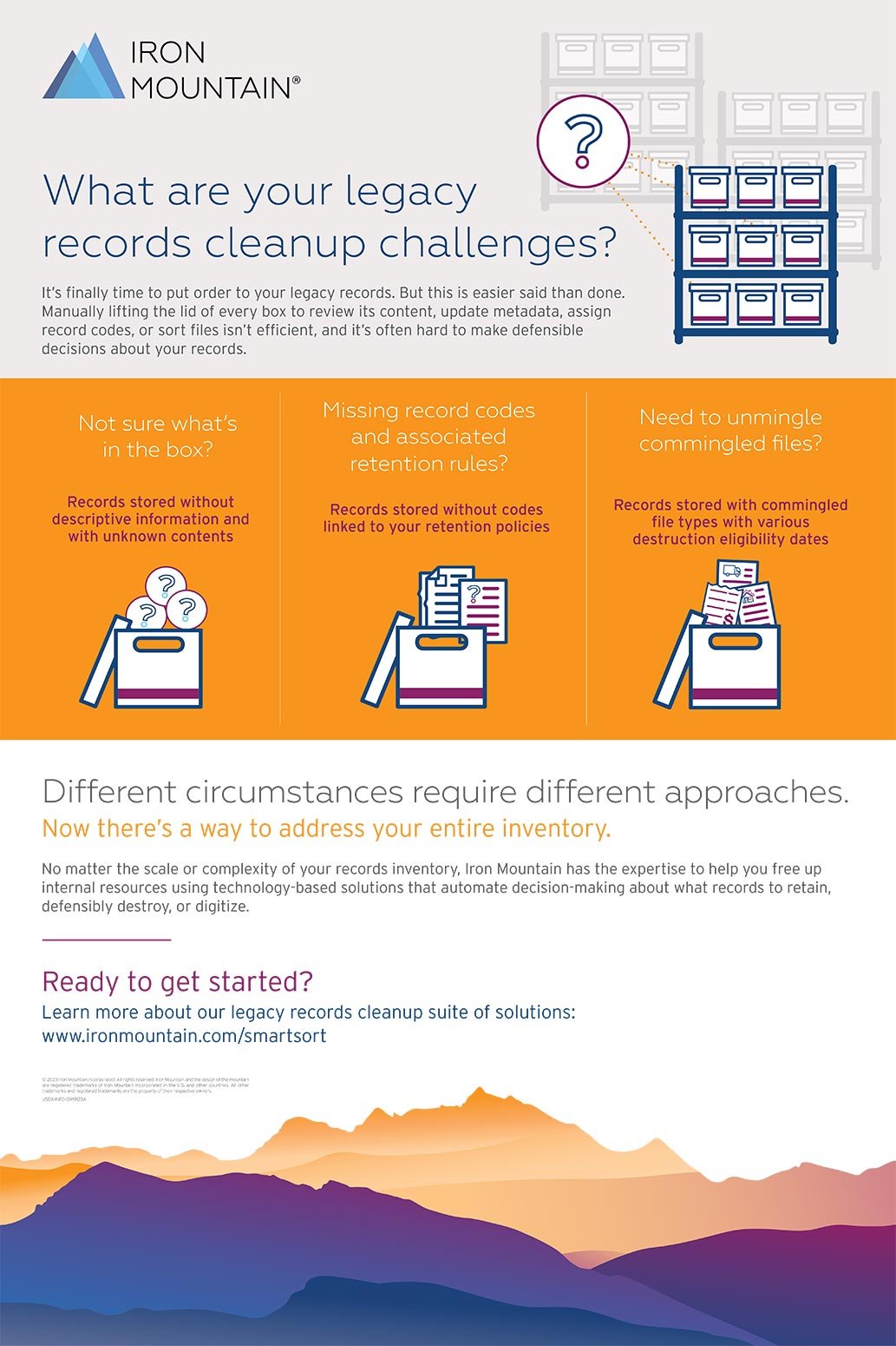 what are your legacy records cleanup challenges