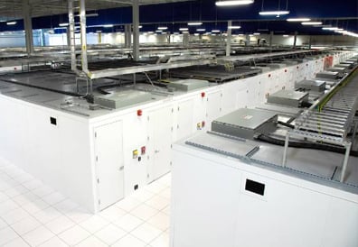 NJE 1 Modular data center overhead