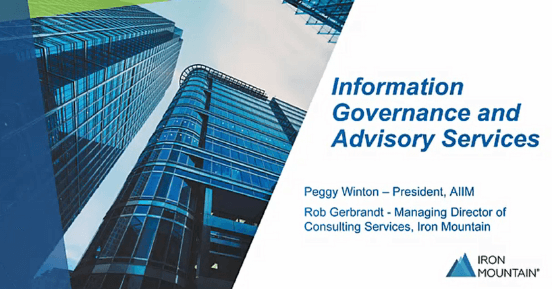 Q&A With AIIM – Information Governance And Advisory Services