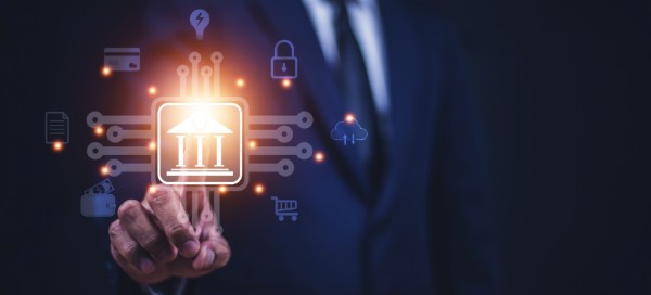 digital banking concept