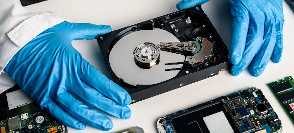 Data restoration with gloves on