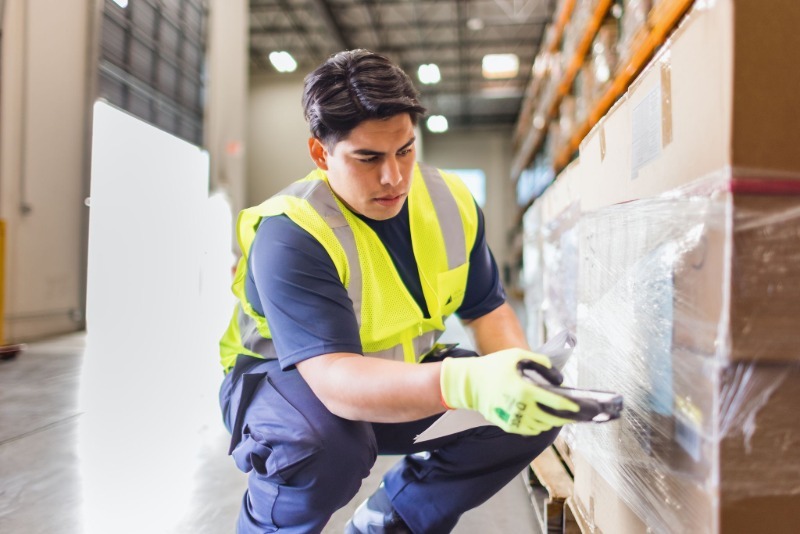 worker at a warehouse