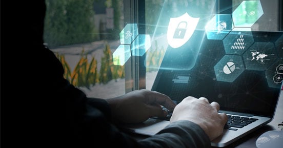 Enhancing Citizen Trust Privacy and Data Security is Step One | data security typing on laptop