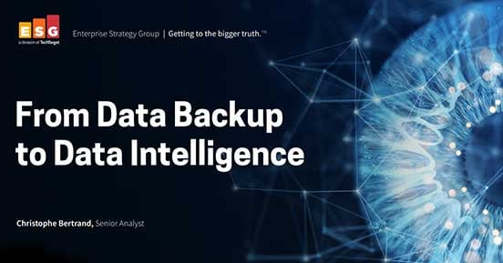 From data backup to data intelligence 