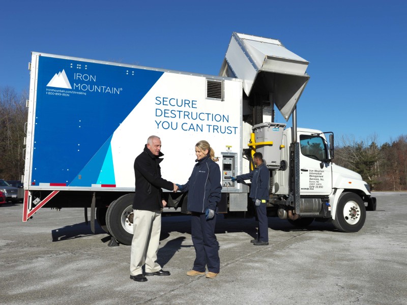 Iron Mountain truck