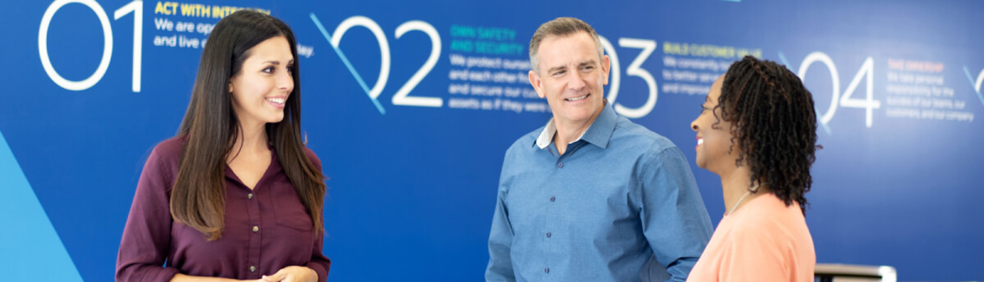 people having a chat inside imdc